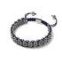 Liens Éléphant de Sumatra | Bracelet Kismet Original | Bleu x Argent